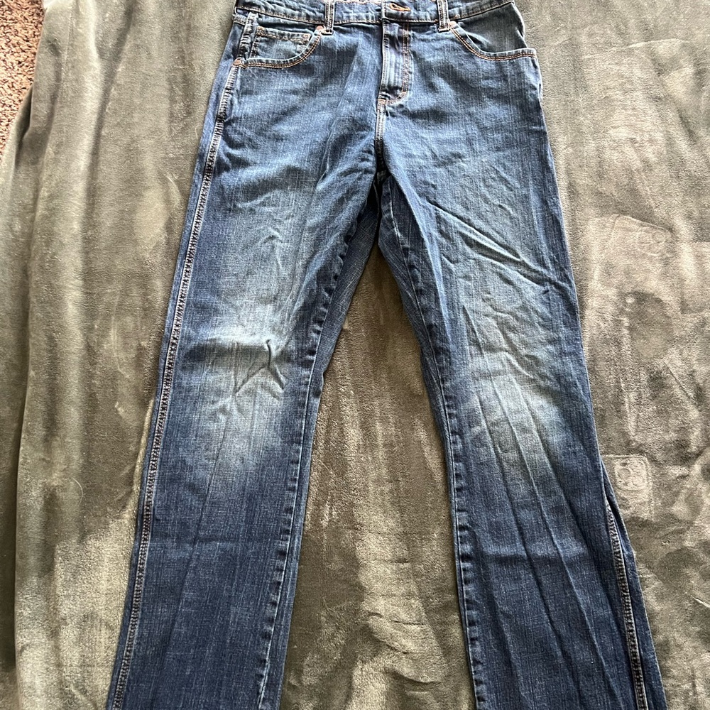 Wrangler Retro Relaxed Bootcut Jeans - Dark Blue